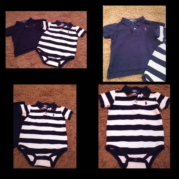 Infant boy size 12 month Ralph Lauren Shirts