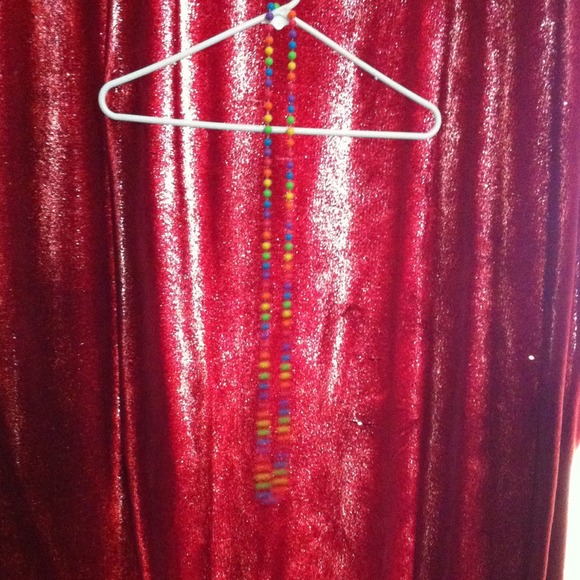 Colorful circles necklace