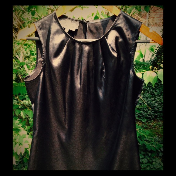 Shiny Black Top