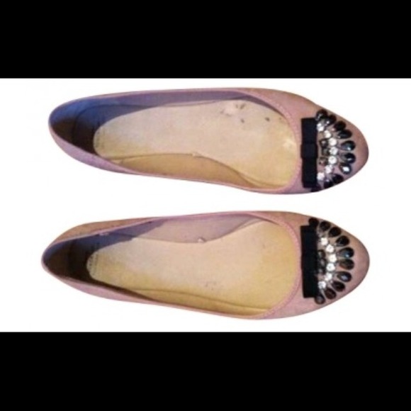 Zara Ballerina flats with appliqués