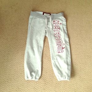 Abercrombie calf length sweatpants
