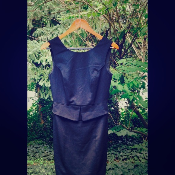 Knee Length Black Dress