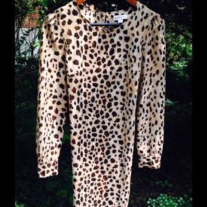 Leopard Long Sleeve Dress