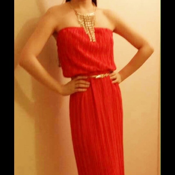 Red Long Dress