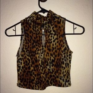 Leopard Croptop
