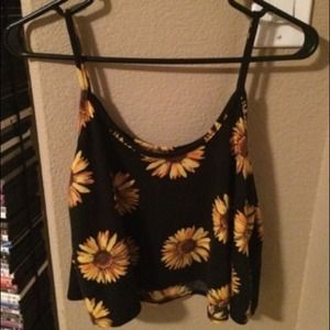 Sunflower Croptop