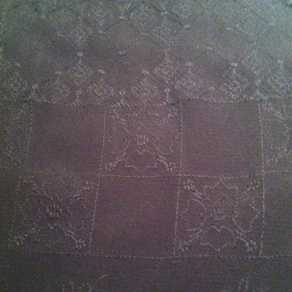 Long black embroidered skirt - Picture 2 of 3