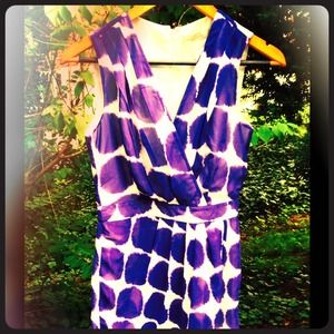 Purple Spotted Dress