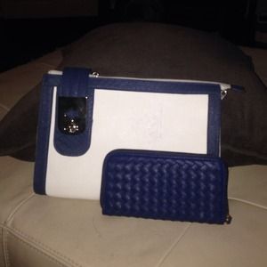 Charming Charlie clutch & wallet