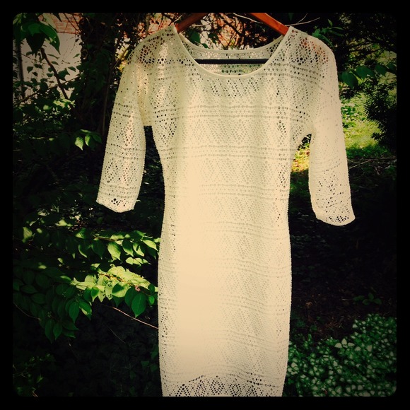 White Laced Dress