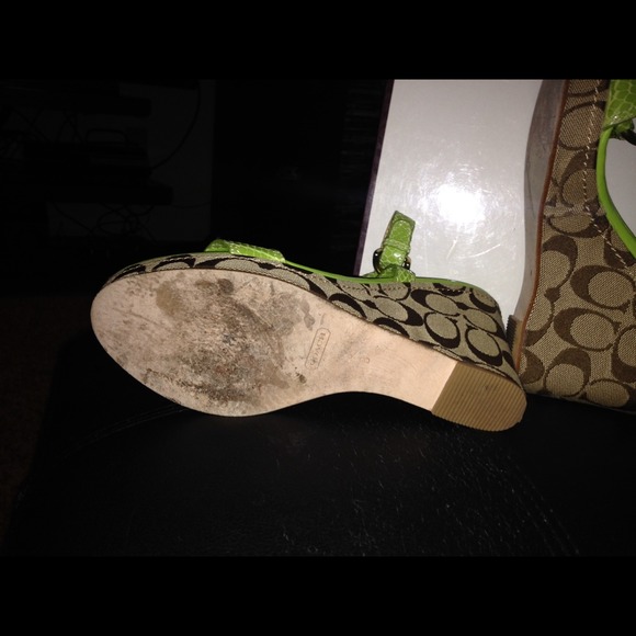 Coach wedges - Picture 4 of 4