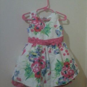 Childrens place flower grl dress