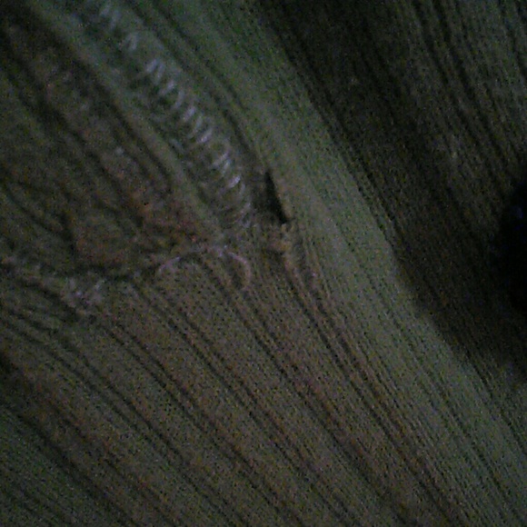 Green button down tee - Picture 3 of 3