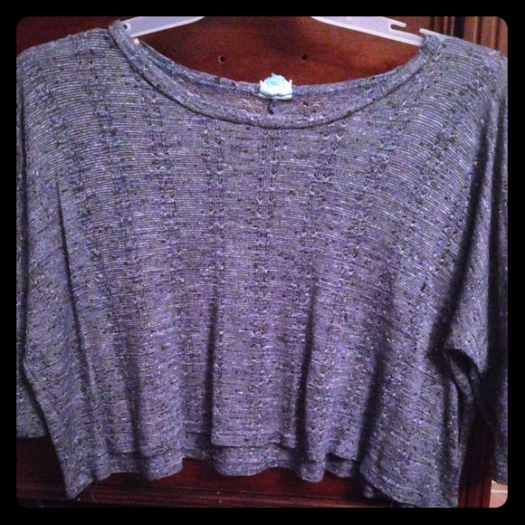 Crop Sweater. Very lightweight and airy!