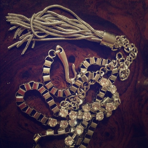 Silver Gemstone Belt⭐️