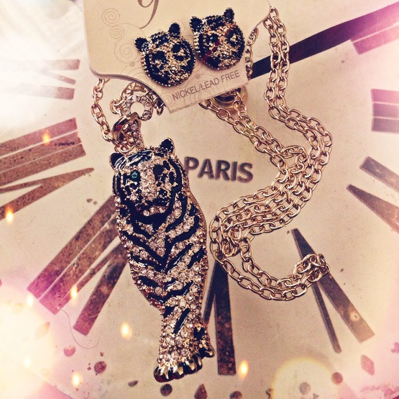 Jewelry - Superior Tiger Crystalized Set