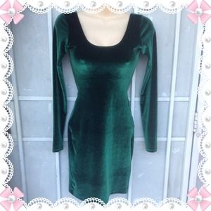 American Apparel a Green Dress
