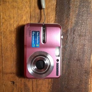 Samsung Pink Camera with Camera Case