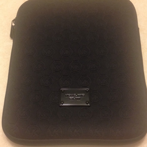 Michael Kors all black iPad case / sleeve