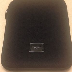 Michael Kors all black iPad case / sleeve