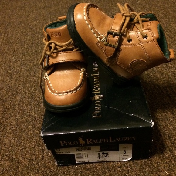 Toddler polo tan ranger hi
