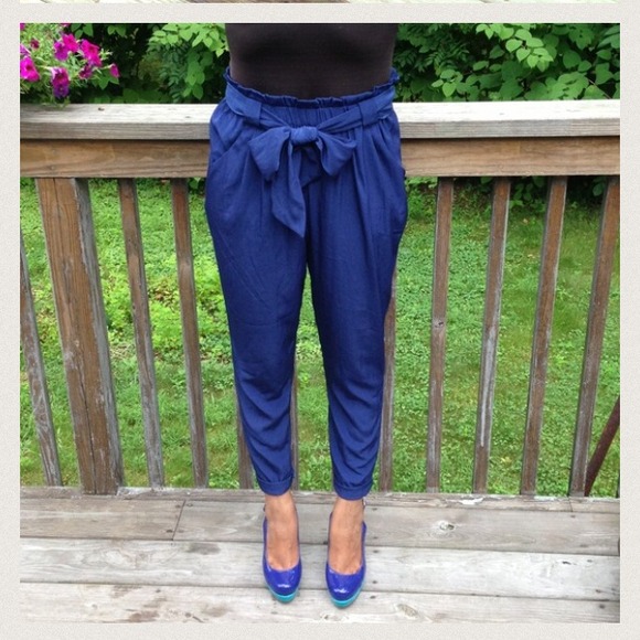 Blue pants🚫sold on VINTED 🚫 - Picture 2 of 2