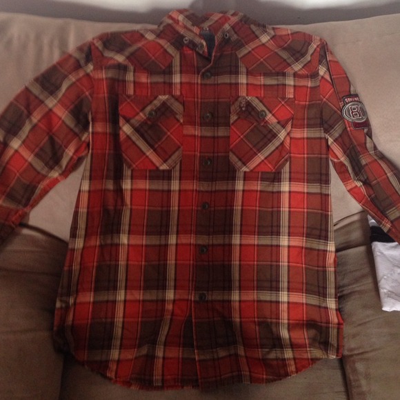 Heritage 1981 Plaid Black Western Shirt