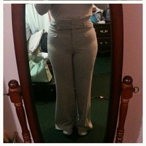 High waist slacks