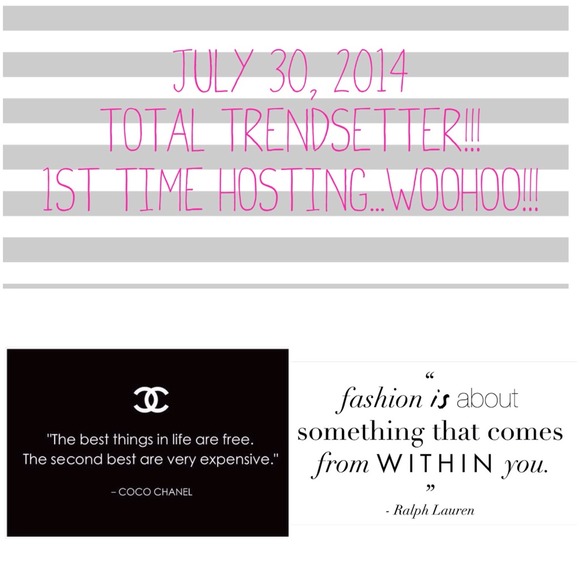 TOTAL TRENDSETTER PARTY TIME!!!