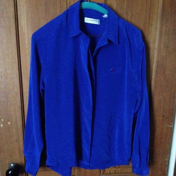 Royal Blue Blouse