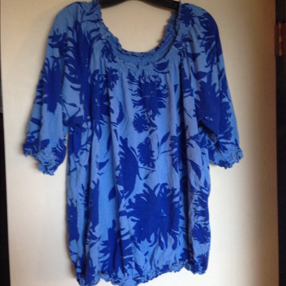 Lane Bryant blue top BUNDLE FOR PMOM