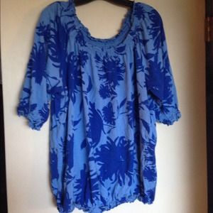 Lane Bryant blue top BUNDLE FOR PMOM