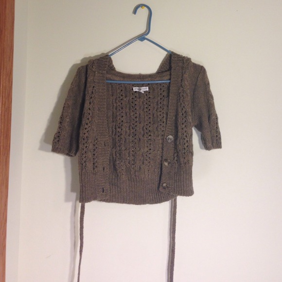 Aeropostale Brown Cardigan