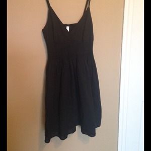 Black Triangle Top Dress