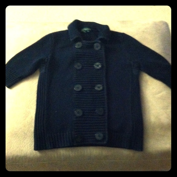 ⏬Reduced⏬Navy blue Ralph Lauren cardi 💕