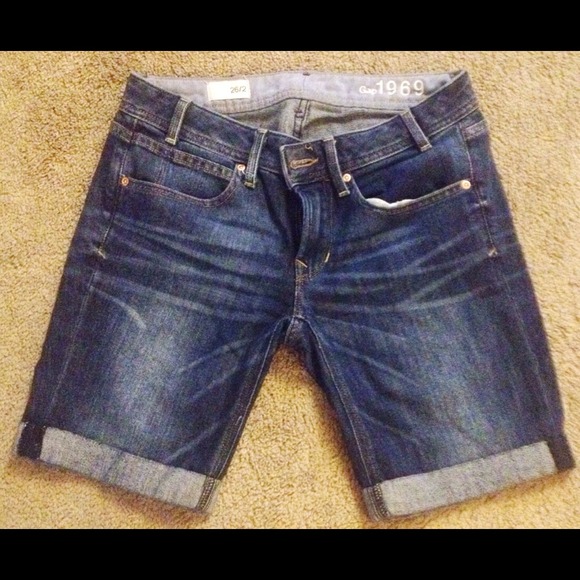 Gap Crop Denim Shorts