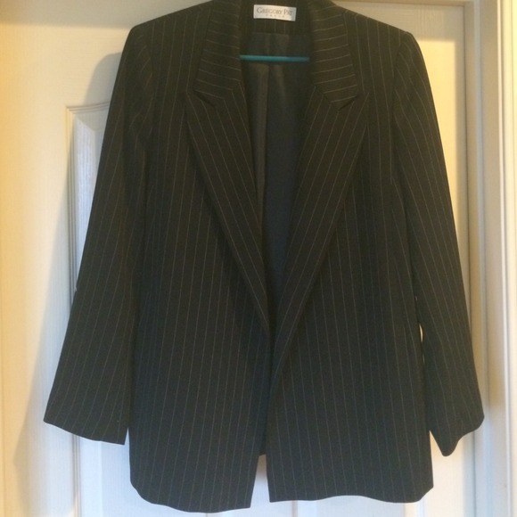 Classic Pin Strip Blazer