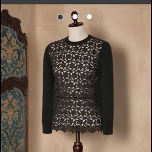 Dolce & gabbana macrame lace sweater
