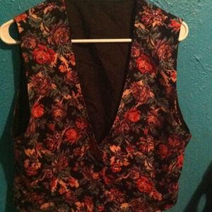 Floral vest