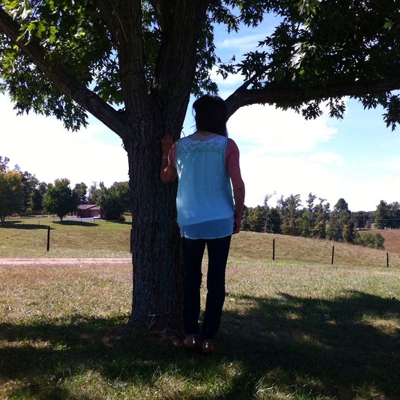 MINT BLOUSE - Picture 2 of 3