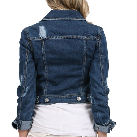 📍Sold in Bundle📍Free People Denim Jacket - Picture 2 of 3