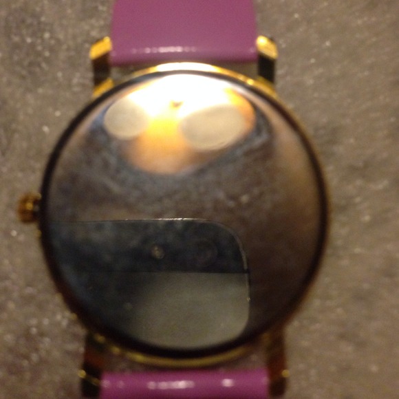 Blue/pink flowers and pink watch⌚️️NWOT - Picture 4 of 4