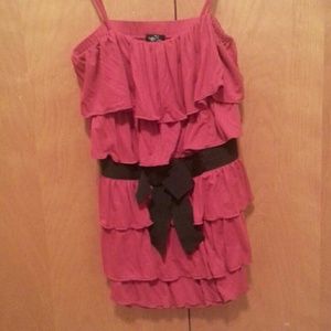 Ruffle tank top