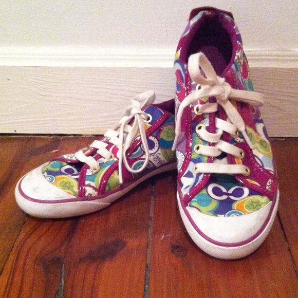 Coach Shoes Coach Poppy Converse Style Sneaker Poshmark