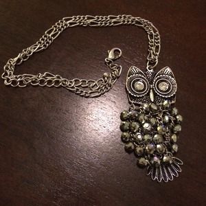 Large owl neckless