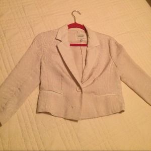 Cream cardigan vest