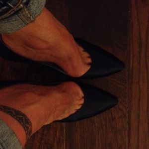 Charles Jourdan Classic Dk Navy Pumps 38