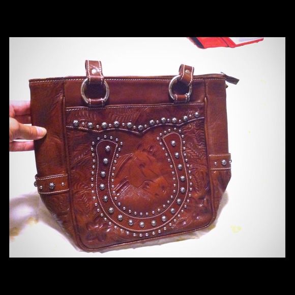 Country western horse purse