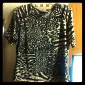 Cheetah print shirt