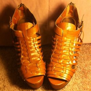 Brown Wedge, Platform Sandals